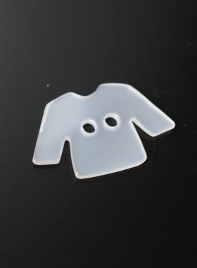 12mm一颗价德国JIM微微透明优雅白色上衣造型牡蛎贝壳纽扣