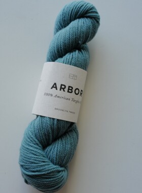 RAINIER色仅一绞 Brooklyn Tweed ARBOR三股精仿中粗塔机羊毛线