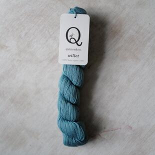 子午线蓝 美国Quince and co Willet sport 粗度丝滑轻柔有机棉线