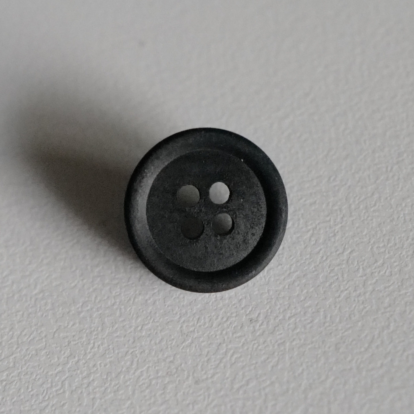 15mm棉主成分黑色纽扣