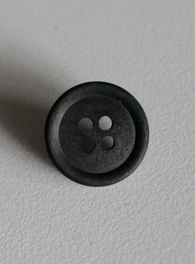 15mm一颗价 英国Merchant and mills棉主成分黑色纽扣