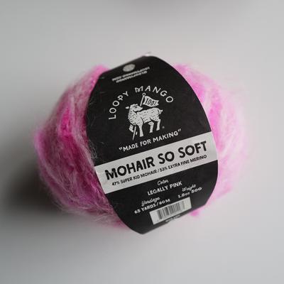 始创超粗马海毛线MohairsoSoft