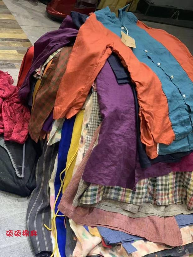 亚麻女装连衣裙衬衣小衫苎麻炫织梦衬衫外搭新品更新中特价清仓01
