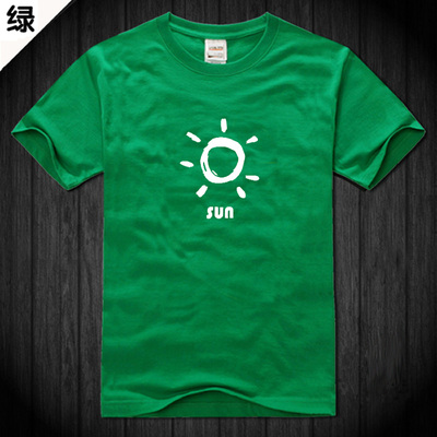 纯棉宽松休闲男士短袖t恤