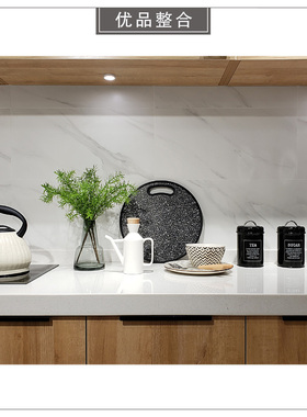 样板房北欧软装搭配厨房家居摆件餐碟套装储物罐仿真花组合ZH2150