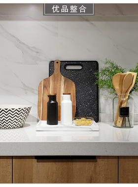 厨房新中式风仿真花组合软装饰品