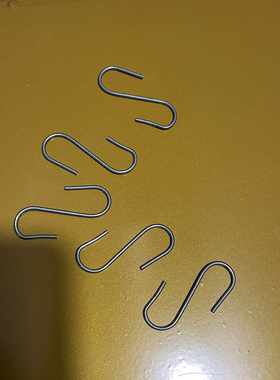 新品婚庆铁丝网挂钩神器婚庆道具吊顶装饰s挂钩 水滴蜂鸟亮片钩子