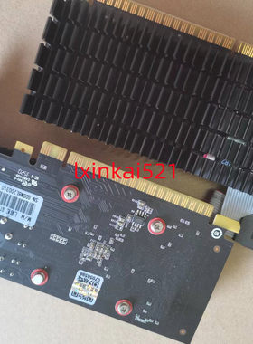 gt710DVI+VGA+HDMI电脑七彩虹