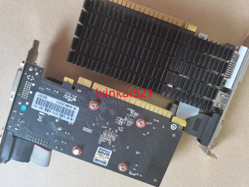 gt710DVI+VGA+HDMI电脑七彩虹