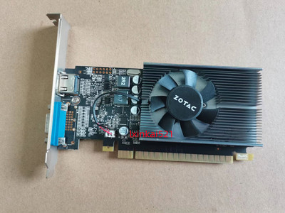 索泰GT710 激战版1GD3 GT710 PCIE高清独立显卡1G VGA+HDMI显卡