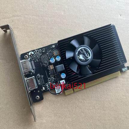 七彩虹 GT1030刀卡黄金版 2G V6双HDMI电脑独立显卡 独显游戏显卡