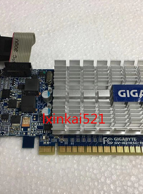 技嘉N210S-1GI 1G 独显 技嘉GT210 台式机监控高清HDMI静音显卡