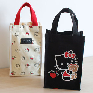 可爱HELLO KITTY猫咪长行水杯包伞包杯套小拎包礼品手提包布包