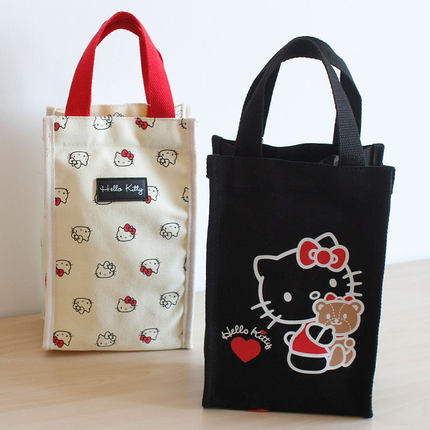 可爱HELLO KITTY猫咪长行水杯包伞包杯套小拎包礼品手提包布包