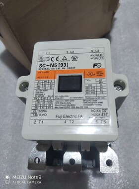 正品富士交流接触器SC-N5  AC DC200-250Ⅴ通用型sc93baa