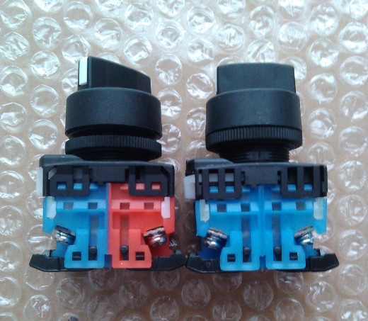 正品二档短柄选择旋钮开关常开