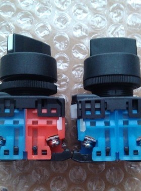 正品FeFUJI 二档短柄选择旋钮开关AR22PR-210B 1常开211B1开1闭