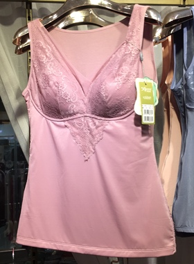 香月明美68813保暖背心秋冬女士修身美体收腹打底上衣茜丝柔28813