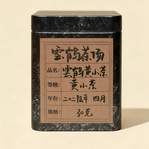 稀雀x云鹤黄茶鸠坑黄小茶30g