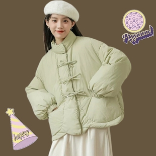 棉服女2024年冬季新款小个子短款减龄外套韩式可爱甜美学院风