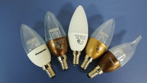 led蜡烛灯泡E14小螺口尖泡松下
