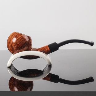 白色陶瓷烟斗架一位拱形便携烟斗架座斗架展示架烟斗专用配件工具