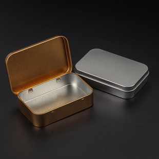 烟斗铁盒子旱烟烟丝盒马口铁烟盒男便携香咽盒散烟卷丝收纳盒金属