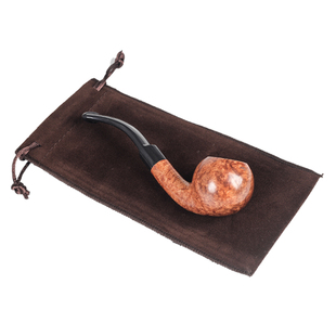 高级烟斗包绒布袋保护男士便携随身烟具保护套束口收纳包烟丝袋