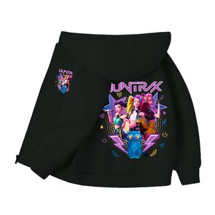 NASA联名猎魔女团KPop Demon Hunters男女儿童连帽卫衣拉链上衣秋