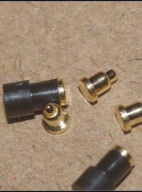 1元15个 镀金触点 电池触点 连接器 pogopin 弹性触点 pg2.0-2.7