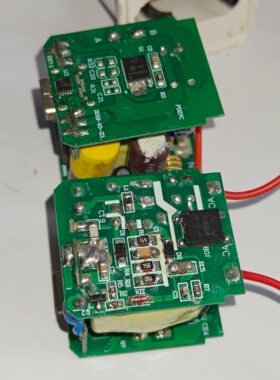 拆机快充电路板 当研究品拆芯片玩 返修电源主板  SC1738C 3368