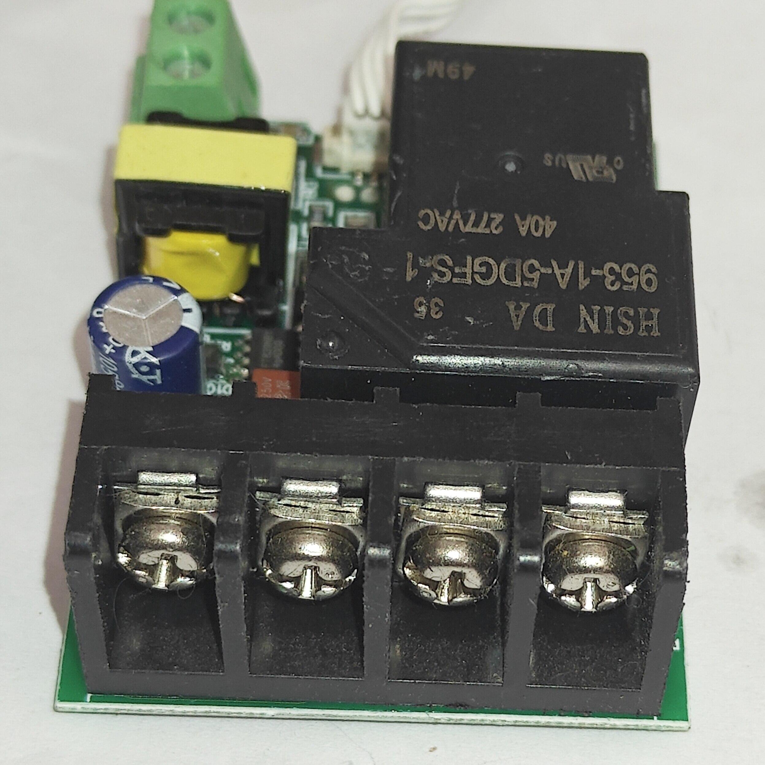 二手拆机带40安继电器主板远程控制主板diy8266