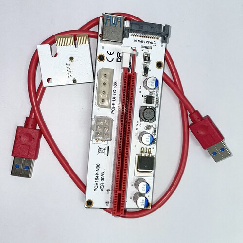 PCI-E 1X TO 16X转接卡