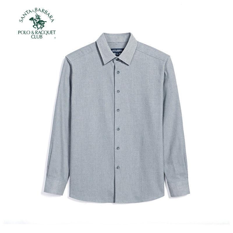 圣大保罗秋冬磨毛厚衬衣