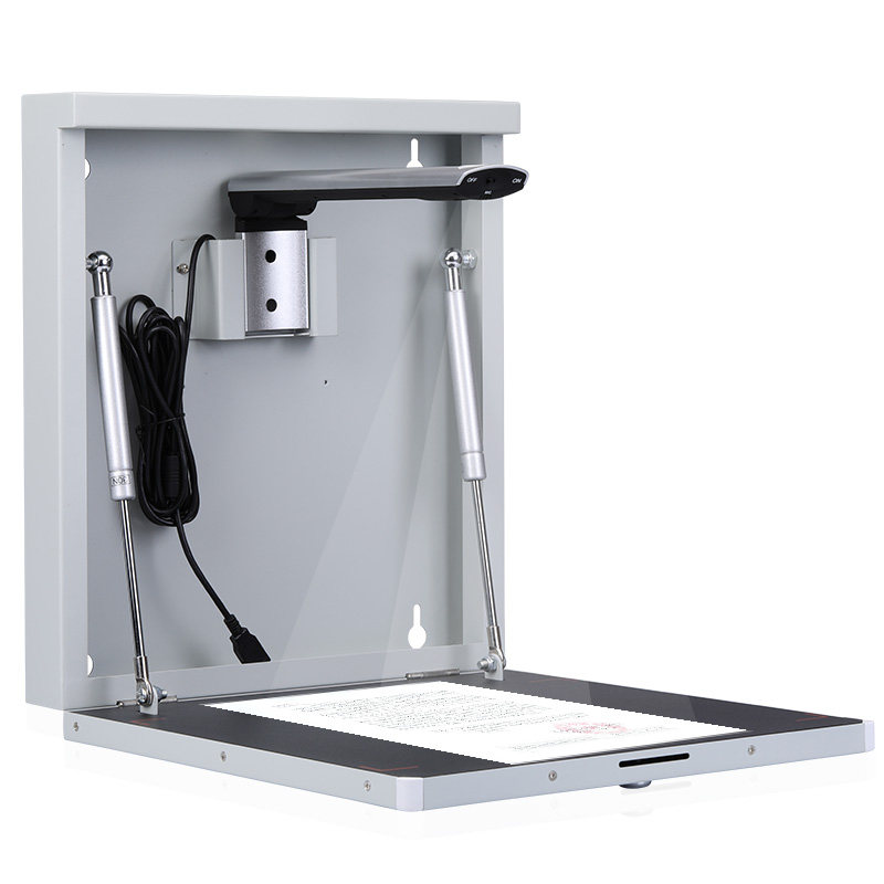 虹鼎H510壁挂实物展台高清教学视频展台实物投影仪高拍仪500万