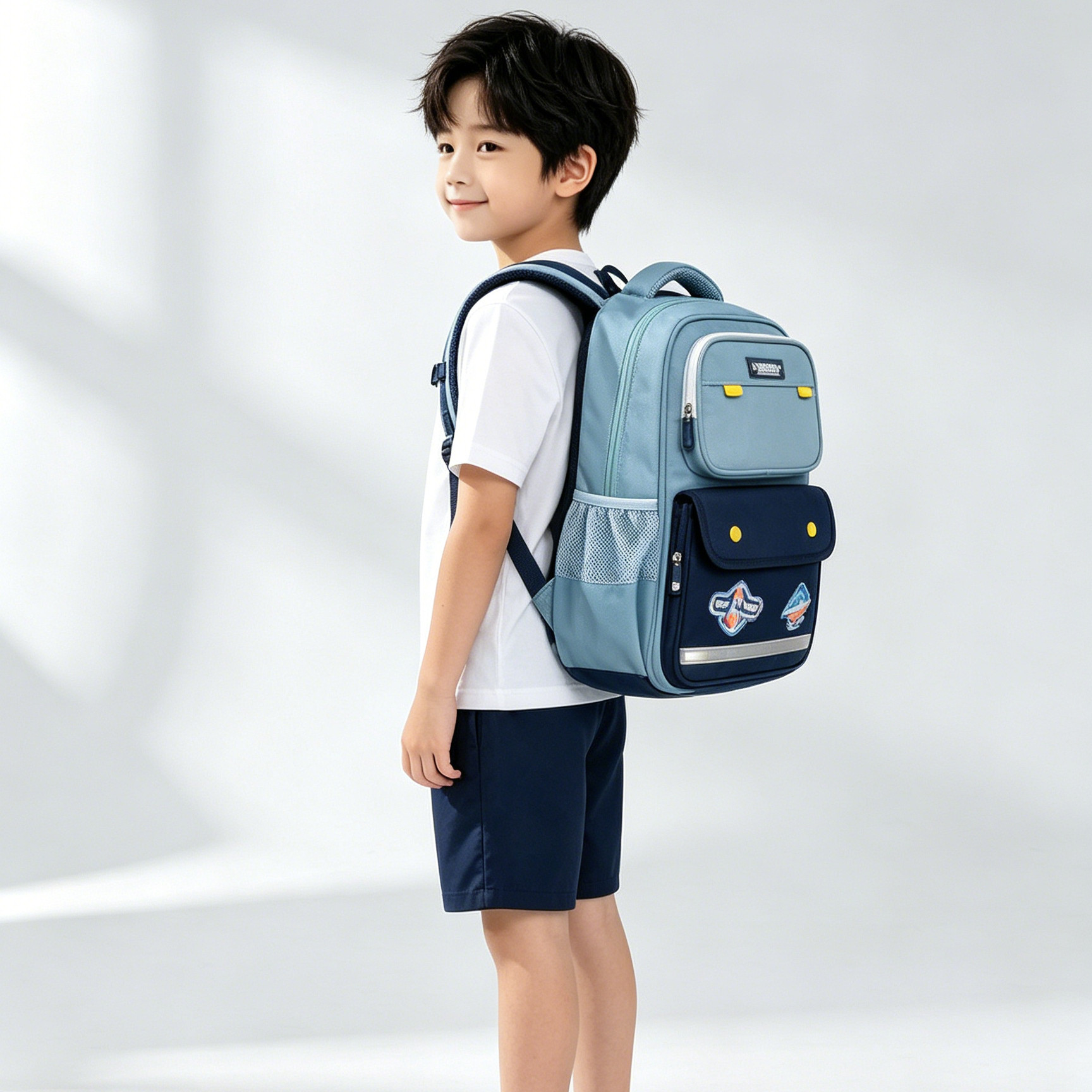 香港品牌书包男孩女孩小学生一二到六年级男童超轻减负儿童护脊