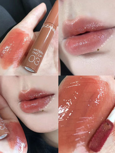 日本CEZANNE倩丽镜面水光唇釉滋润显色口红 水感果汁保湿唇膏03号