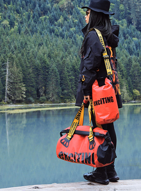 exciTING激动派手提旅行袋男女干湿分离健身包防水大容量运动