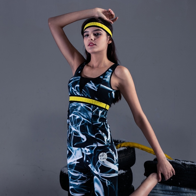 女新款美背透气健身训练运动背心