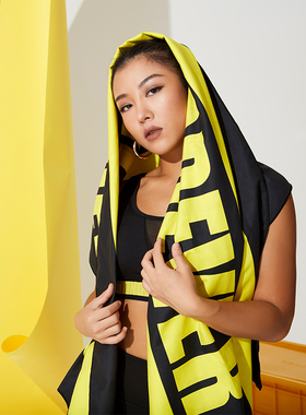 exciTING激动派运动毛巾加大版吸汗瑜伽健身房擦汗巾男女擦脸快干