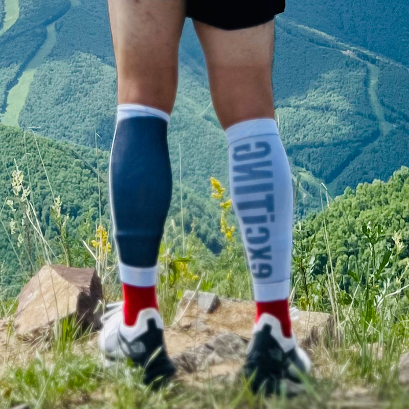 夏季户外女式跑步骑行弹性腿套