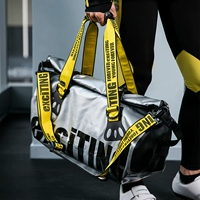 Портативная спортивная сумка с разделителями, вместительная и большая водонепроницаемая сумка через плечо для тренировок для путешествий