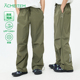 子 裤 exciTING&ACMEITEM联名户耐磨软壳长裤 男女防晒直筒阔腿工装