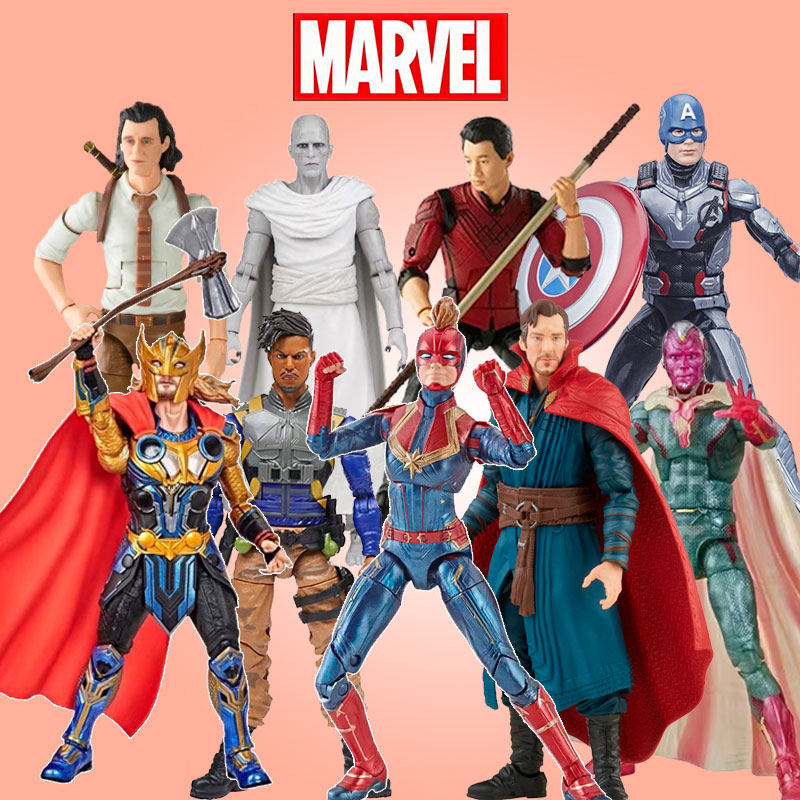 特价 marvel legends漫威宇宙钢铁侠奇异博士美国队长6寸可动人偶