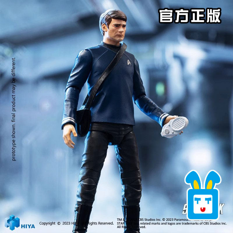 现货hiya 1/18 星际迷航 2009 麦考伊 3.75寸 可动人偶手办5987