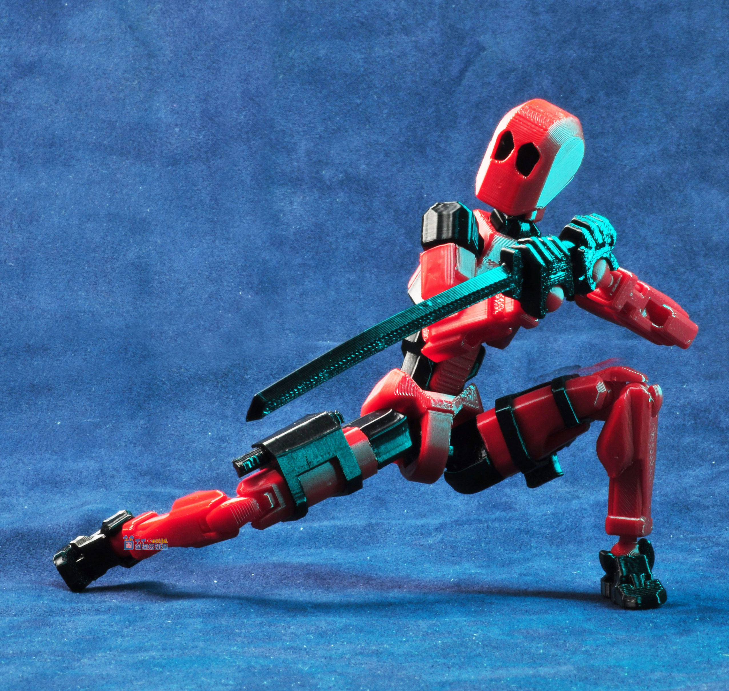 dummy13关节可动3d打印死侍金刚狼1/12人偶玩偶玩具把玩解压神器