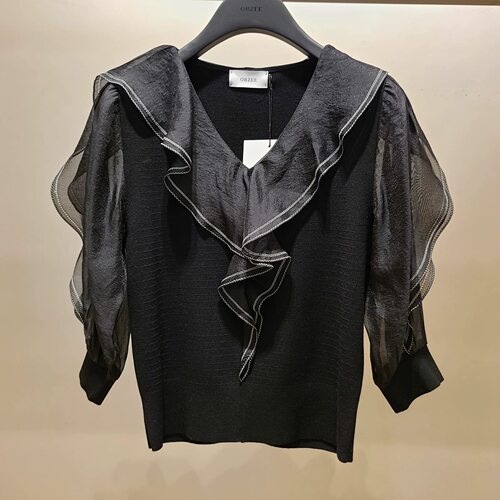 [客服改价]5-9(25)直邮=OBZEE*25春针织衫OB2F3KTO725W 原厂原版