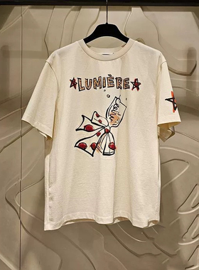 [客服改价]6-17(25)直邮=LANVI*25夏T恤 LC2F5-WTO885W 原厂原版