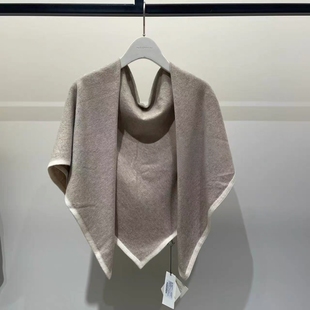 直邮=The CASH 原厂原版 25新百搭针织披肩 客服改价}12