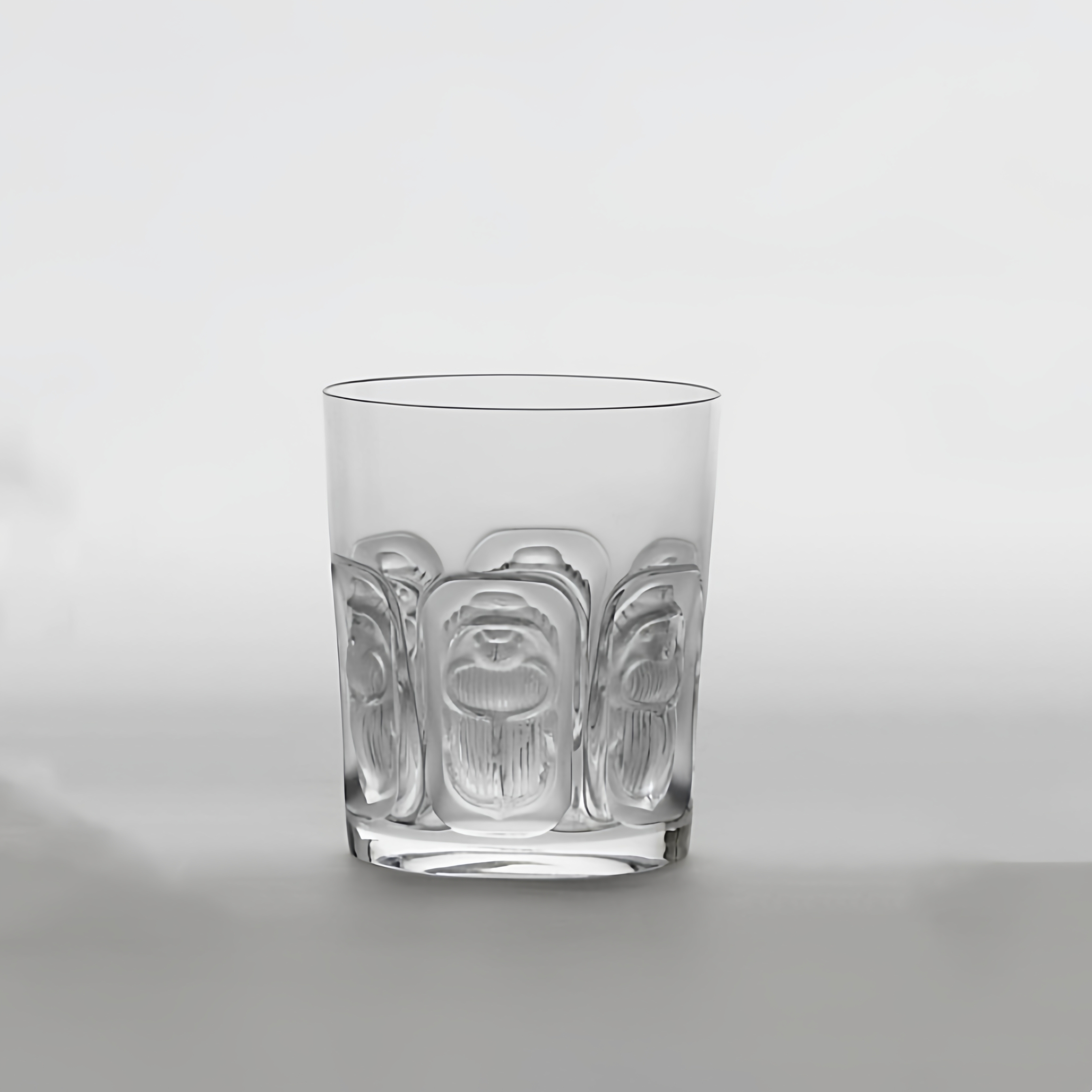 中古款水晶Lalique威士忌杯